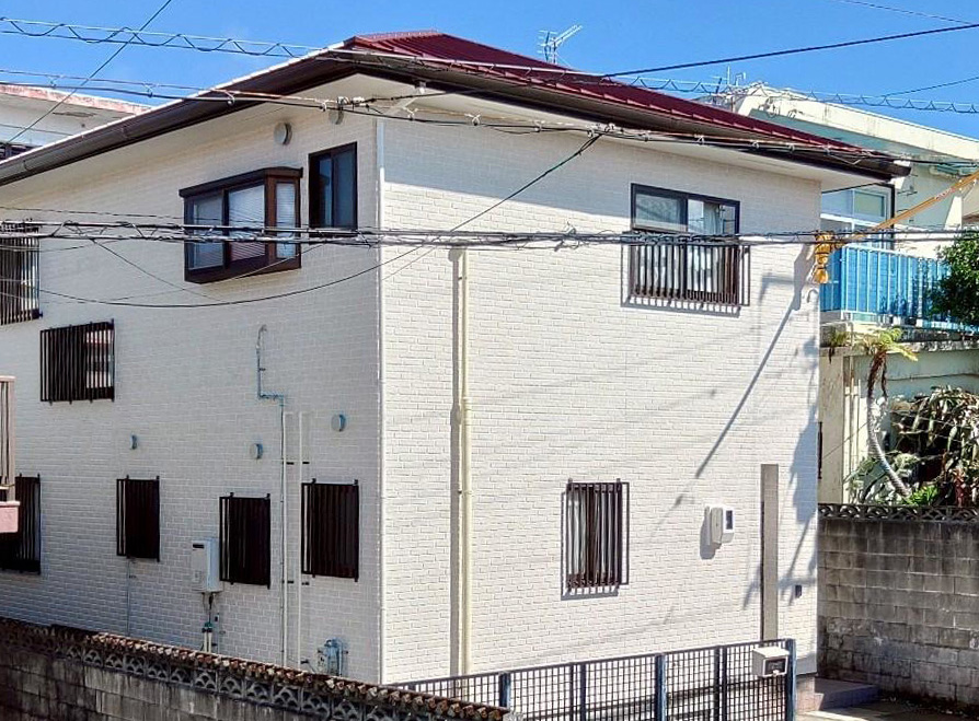 みらいホームの外壁全面張替え及び防水工事